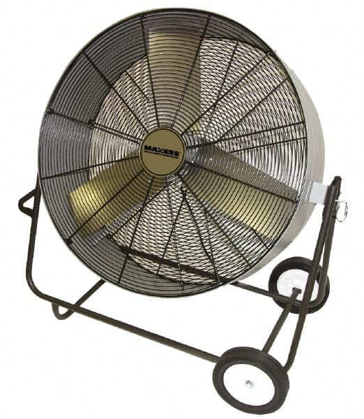TPI - 30" Blade, Direct Drive, 1/4 hp, 4,400 & 3,800 CFM, Floor Style Blower Fan - 2.5 Amps, 120 Volts, 2 Speed, Single Phase - Americas Industrial Supply