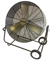 TPI - 30" Blade, Direct Drive, 1/4 hp, 4,400 & 3,800 CFM, Floor Style Blower Fan - 2.5 Amps, 120 Volts, 2 Speed, Single Phase - Americas Industrial Supply