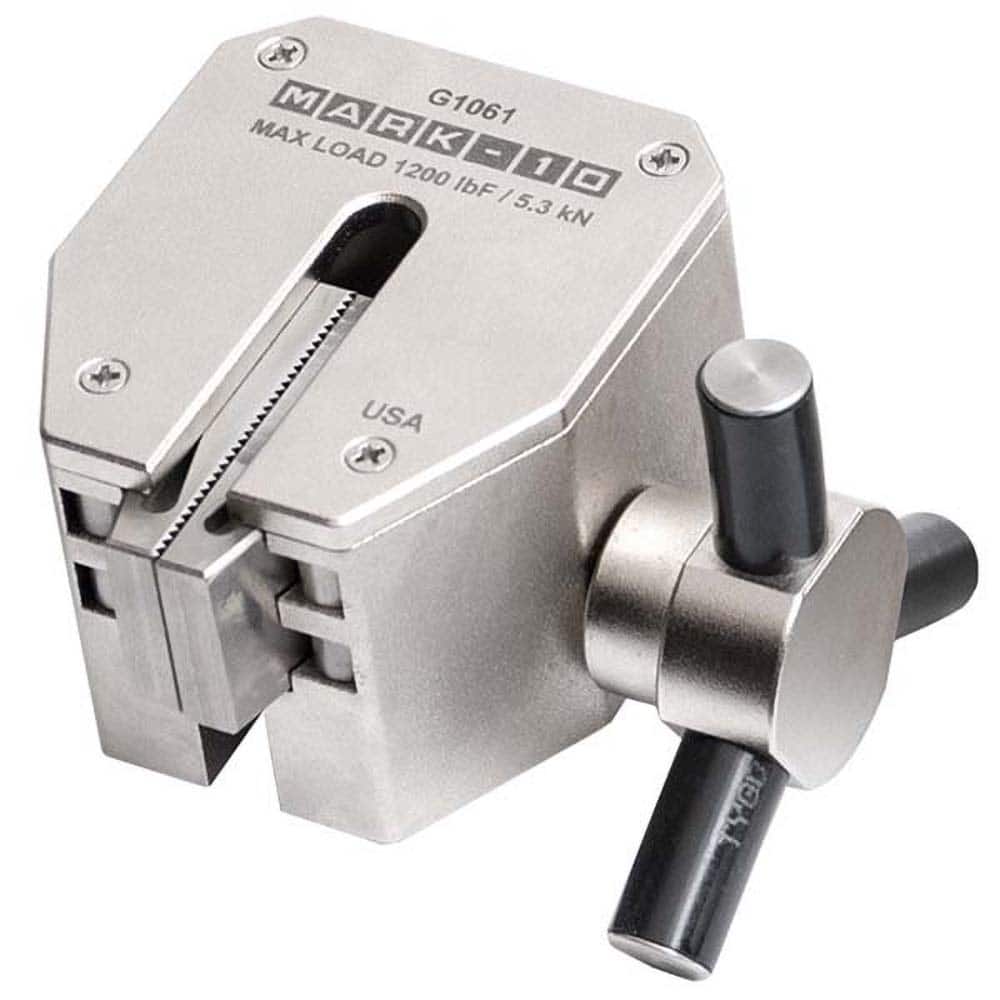 Mark-10 - Tension & Compression Force Gage Accessories Type: Grip Capacity (Lb.): 1200.00 - Americas Industrial Supply