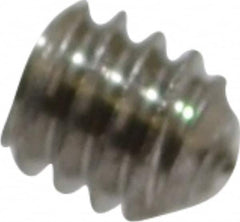 Value Collection - M2x0.40 Metric Coarse, 2mm OAL, Cup Point Set Screw - Grade 18-8 & Austenitic A2 Stainless Steel, 0.9mm Key - Americas Industrial Supply