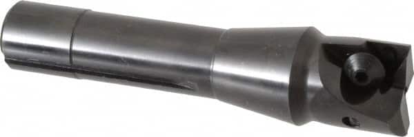 Value Collection - 1-1/4" Cut Diam, 0.656" Max Depth of Cut, 5-37/64" OAL, Indexable Square Shoulder End Mill - TPC 32..., TPG 32., TPU 32. Inserts, R8 - Americas Industrial Supply
