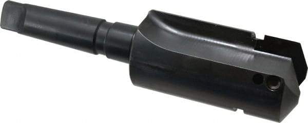 Allied Machine and Engineering - Series E, 2-1/2 to 3-3/8" Diam, 4MT Taper Shank, Straight Flute Spade Drill - 5" Max Depth, 6-5/16" Body Length, 9-7/8" OAL, Short Length - Americas Industrial Supply