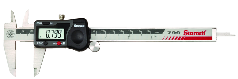 #EC799A-6/150 - 0-6" / 0-150mm Electronic Caliper-No SPC Output - Americas Industrial Supply