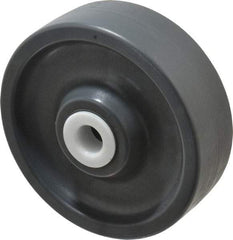 Albion - 6 Inch Diameter x 2 Inch Wide, Polyurethane Caster Wheel - 1,400 Lb. Capacity, 2-3/16 Inch Hub Length, 3/4 Inch Axle Diameter, Delrin Bearing - Americas Industrial Supply