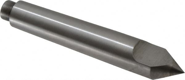 Riten - 0.599" Head Diam, Carbide-Tipped Steel Standard Point Half Dead Center - B&S 6 Brown & Sharpe Taper, 0.599" Point Diam, 3-5/8" OAL - Americas Industrial Supply