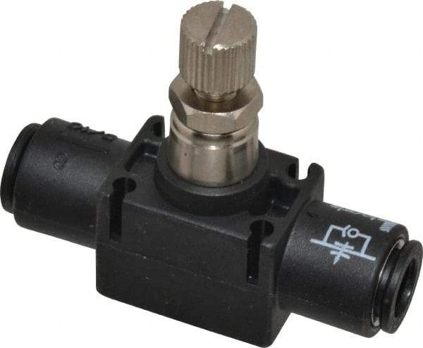 Legris - 8mm Tube OD Inline Flow Control Valve - Americas Industrial Supply