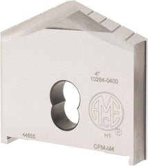 Allied Machine and Engineering - 4" Diam x 11/16" Thick, Seat Code H, 130° Included Angle Spade Drill Insert - Uncoated Powdered Metal, Powdered Metal, Series H - Americas Industrial Supply