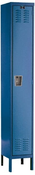 Hallowell - 1 Door, 1 Tier, Premium Wardrobe Lockers - Americas Industrial Supply
