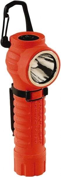 Streamlight - LED Bulb, 170 Lumens, Industrial/Tactical Flashlight - Orange Plastic Body, 2 CR123 Batteries Included - Americas Industrial Supply