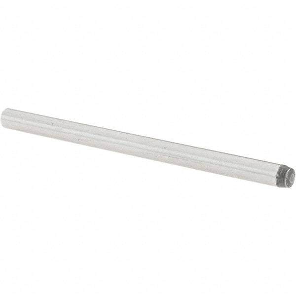 Value Collection - 1/8" Diam x 2" Pin Length Grade 8 Alloy Steel Standard Dowel Pin - C 50-58 Hardness, 3,200 Lb Breaking Strength, 1 Beveled & 1 Rounded End - Americas Industrial Supply