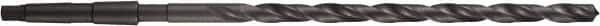DORMER - 27mm, 3MT 118° Point High Speed Steel Taper Shank Drill Bit - Oxide Finish, 305mm Flute Length, 460mm OAL, Spiral Flute, Series A345 - Americas Industrial Supply