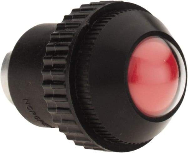 Norgren - 1/8" Female NPTF Bottom Rotowink Pressure Indicator - 10 to 125 psiG, Red Unactuated Color & Green Actuated Color - Americas Industrial Supply
