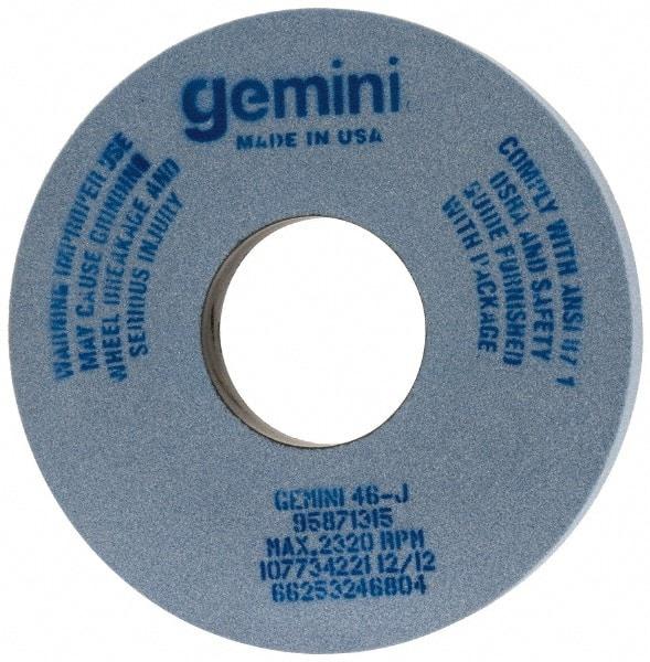 Norton - 14" Diam x 5" Hole x 1-1/2" Thick, J Hardness, 46 Grit Surface Grinding Wheel - Aluminum Oxide, Type 1, Coarse Grade, 2,320 Max RPM, No Recess - Americas Industrial Supply