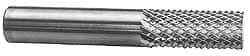 Accupro - 5/16" Diam, 1" LOC, Plain End, Solid Carbide Diamond Pattern Router Bit - Right Hand Cut, 2-1/2" OAL, 5/16" Shank Diam, Use on Fiberglass - Americas Industrial Supply