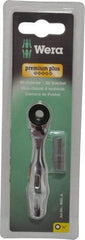 Wera - 1 Piece, Screwdriver 1/4" Bit Ratchet Bit Set - Americas Industrial Supply