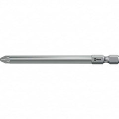 Wera - #2 Pozidriv Screwdriver Bit - 6" OAL - Americas Industrial Supply