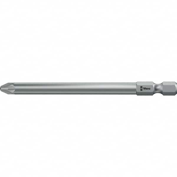 Wera - #1 Pozidriv Screwdriver Bit - 5" OAL - Americas Industrial Supply