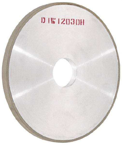 Made in USA - 8" Diam x 1-1/4" Hole x 1/2" Thick, 150 Grit Surface Grinding Wheel - Diamond, Type 1A1, Very Fine Grade - Americas Industrial Supply
