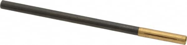 Made in USA - 2-1/2" Length x 1/8" Diam Select Through Hole Barrel Lap - 0.12" Arbor Diam, 0.6" Barrel Length, Eccentric Slot - Americas Industrial Supply