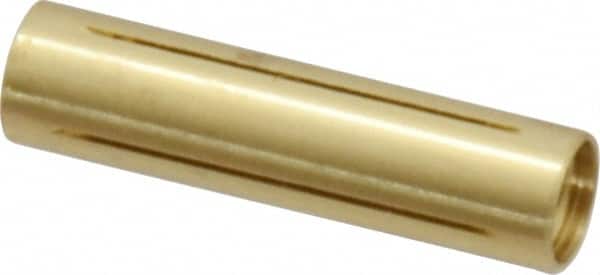 Made in USA - 5/32" Diam Select Replacement Through Hole Barrel - 2-1/4" Barrel Length, Eccentric Slot - Americas Industrial Supply