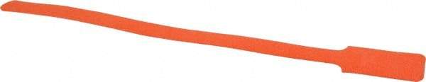 SpeedTech - 15" Long Orange Nylon & Polyethylene Hook & Loop Strap - 50 Lb Tensile Strength - Americas Industrial Supply
