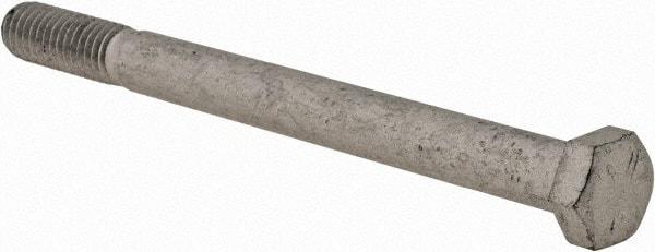 Armor Coat - 3/8-16 UNC, 4-1/2" Length Under Head Hex Head Cap Screw - Partially Threaded, Grade 8 Steel, 9/16" Hex - Americas Industrial Supply