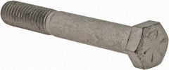 Armor Coat - 1/2-13 UNC, 3-1/2" Length Under Head Hex Head Cap Screw - Partially Threaded, Grade 8 Steel, 3/4" Hex - Americas Industrial Supply