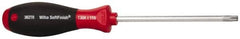 Wiha - TR30 Torx Driver - 4-1/2" Blade Length, Ergonomic Handle - Americas Industrial Supply