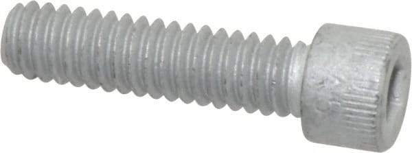 Armor Coat - 1/4-20 UNC Hex Socket Drive, Socket Cap Screw - Alloy Steel, Armor Coat Finish, Fully Threaded, 1" Length Under Head - Americas Industrial Supply