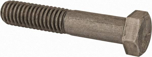 Value Collection - 3/8-16 UNC, 2" Length Under Head Hex Head Cap Screw - Grade 18-8 Stainless Steel, Uncoated, 9/16" Hex - Americas Industrial Supply