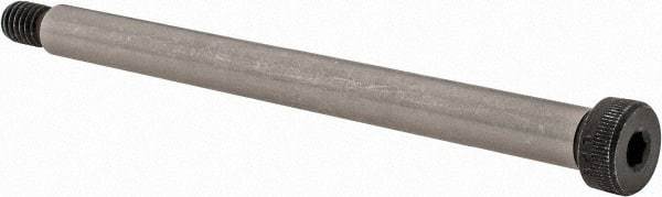 Value Collection - 3/8" Shoulder Diam x 4-1/2" Shoulder Length, 5/16-18 UNC, Hex Socket Shoulder Screw - 4140 Alloy Steel, Uncoated, 1/4" Head Height x 9/16" Head Diam - Americas Industrial Supply