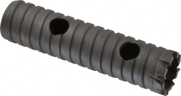 Relton - 1-1/8", 4-1/2" Flute, Fast Spiral, Carbide Tipped, Rebar Cutter Drill Bit - Americas Industrial Supply