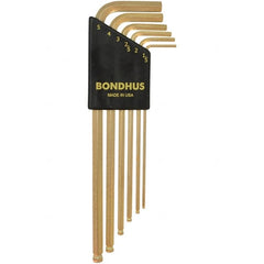 Bondhus - Hex Key Sets Tool Type: Hex Handle Type: L-Key Long Arm - Americas Industrial Supply