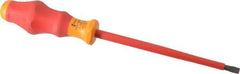 Wera - 255mm OAL Standard Slotted Screwdriver - 150mm Blade Length, Round Shank, Ergonomic Handle - Americas Industrial Supply