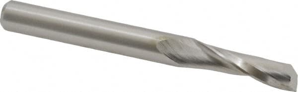 Onsrud - 5/16" Cutting Diam x 1" Length of Cut, 1 Flute, Upcut Spiral Router Bit - Uncoated, Right Hand Cut, High Speed Steel, 3" OAL x 5/16" Shank Diam, Single Edge, 19 to 32° Helix Angle - Americas Industrial Supply