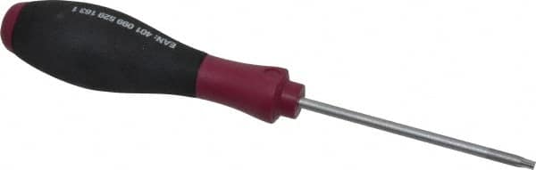 Wiha - T15 Torx Driver - 80mm Blade Length, 6-3/4" OAL, Micro Handle - Americas Industrial Supply