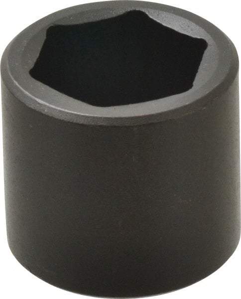 Proto - 3/8" Drive 1" Standard Impact Socket - 6 Points, 1-11/32" OAL - Americas Industrial Supply
