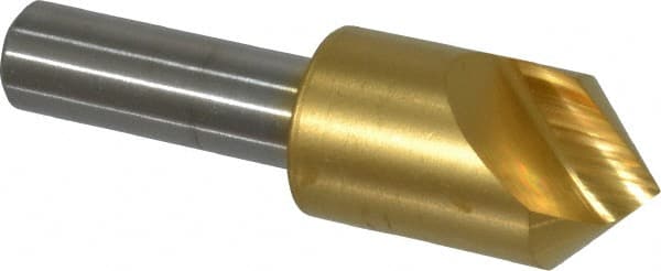 Melin Tool - 5/8" Head Diam, 3/8" Shank Diam, 1 Flute 90° Cobalt Countersink - Americas Industrial Supply