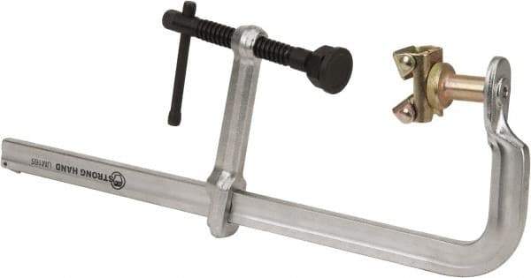Strong Hand Tools - 5-1/2" Deep Throat, 16-1/2" Max Capacity, 4 in 1 Sliding Arm Clamp - 2,400 Lb Clamping Pressure, 20mm Spindle Diam - Americas Industrial Supply