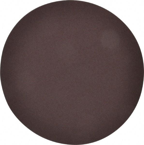 Norton - 8" Diam, 120 Grit Aluminum Oxide Adhesive PSA Disc - Medium Grade, Brown, X Weighted Backing, Flexible - Americas Industrial Supply