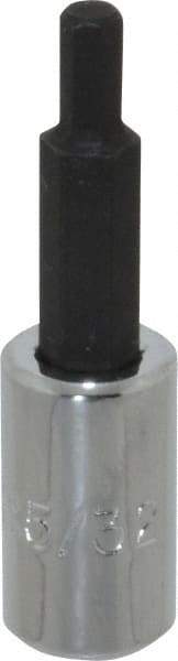 Proto - 1/4" Drive, 5/32" Hex Bit Socket - 1-7/8" OAL, 1" Bit Length - Americas Industrial Supply