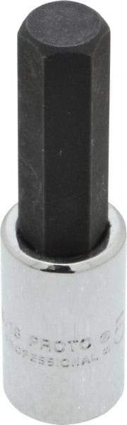 Proto - 1/4" Drive, 5/16" Hex Bit Socket - 1-7/8" OAL, 1" Bit Length - Americas Industrial Supply