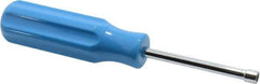 Proto - 5mm Solid Shaft Nutdriver - Plastic Handle, 6-3/4" OAL - Americas Industrial Supply