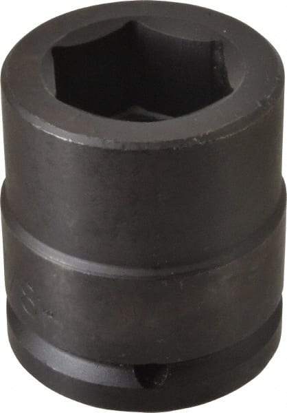 Proto - 1-1/2" Drive 1-7/8" Standard Impact Socket - 6 Points, 3-11/32" OAL - Americas Industrial Supply
