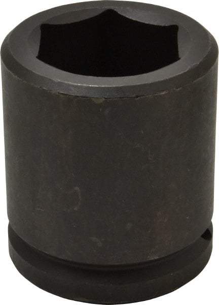 Proto - 1-1/2" Drive 2-1/16" Standard Impact Socket - 6 Points, 3-5/8" OAL - Americas Industrial Supply