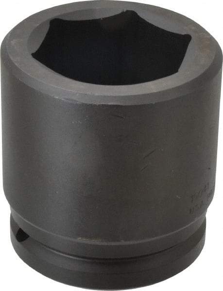Proto - 1-1/2" Drive 2-9/16" Standard Impact Socket - 6 Points, 4" OAL - Americas Industrial Supply
