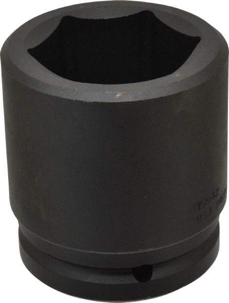 Proto - 1-1/2" Drive 2-5/8" Standard Impact Socket - 6 Points, 4-1/8" OAL - Americas Industrial Supply