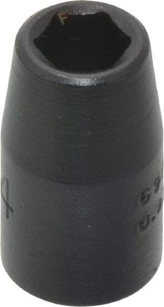 Proto - 1/4" Drive 1/4" Standard Impact Socket - 6 Points, 7/8" OAL - Americas Industrial Supply