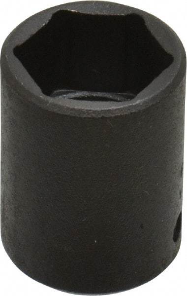 Proto - 1/4" Drive 1/2" Standard Impact Socket - 6 Points, 7/8" OAL - Americas Industrial Supply