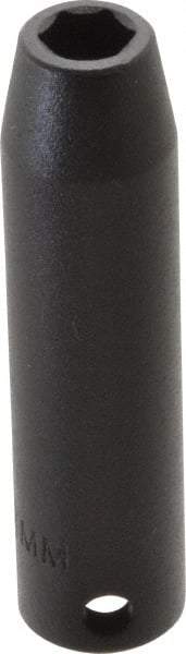 Proto - 3/8" Drive 8mm Deep Impact Socket - 6 Points, 2-47/64" OAL - Americas Industrial Supply